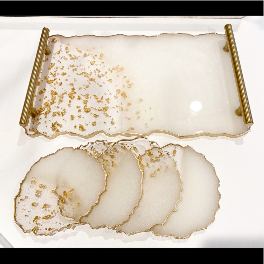 Tray set